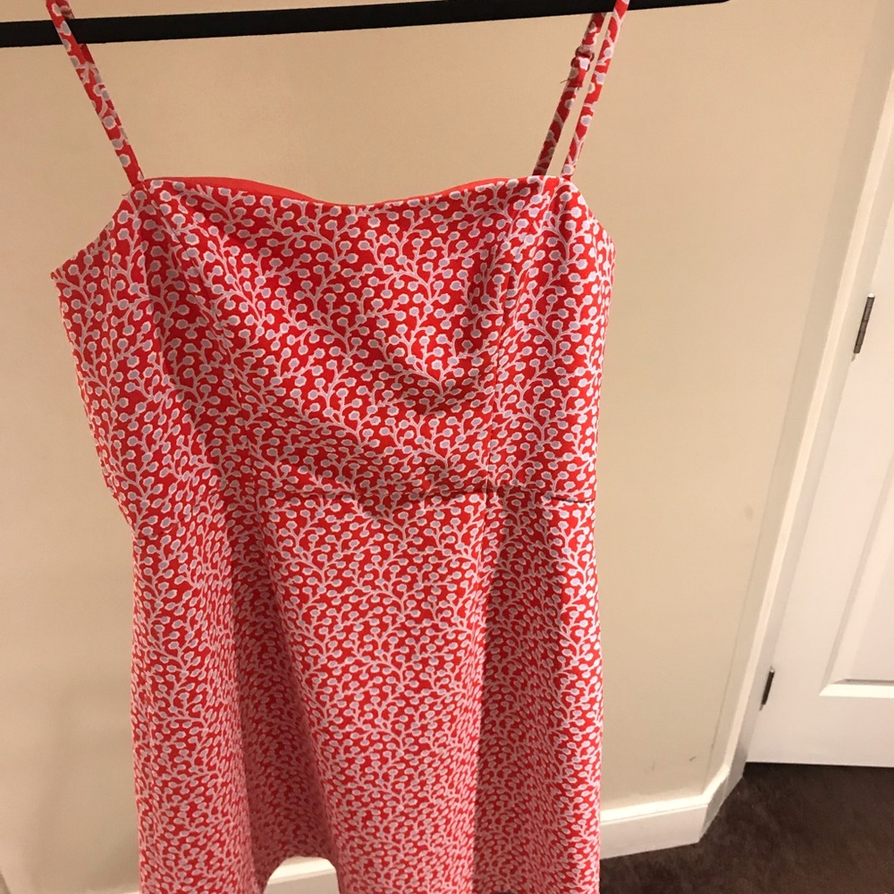 French connection red mini dress